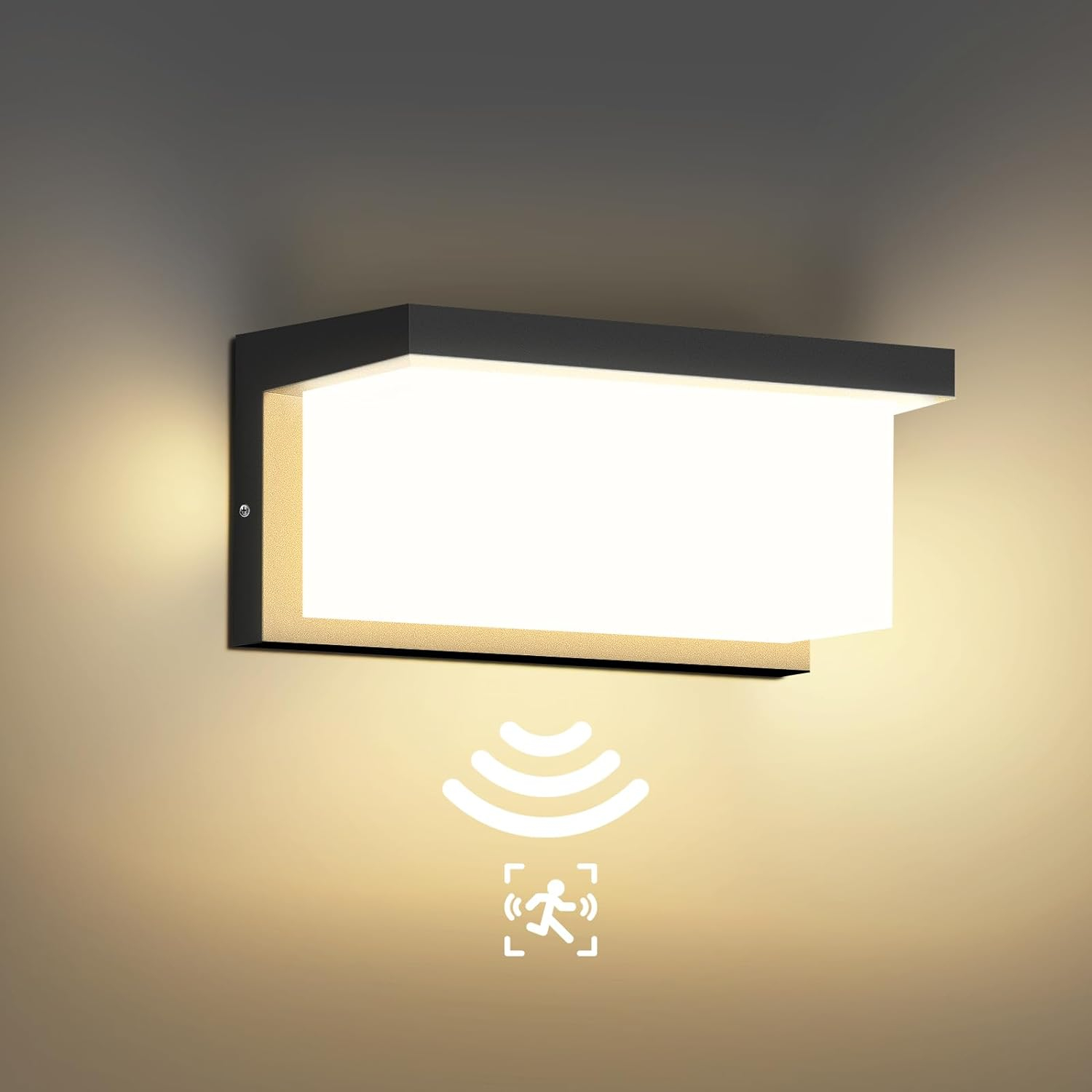 lampa solara led cu senzor de miscare rovo cd917, 3 ,moduri, lumina alba, ip65 - imagine 6